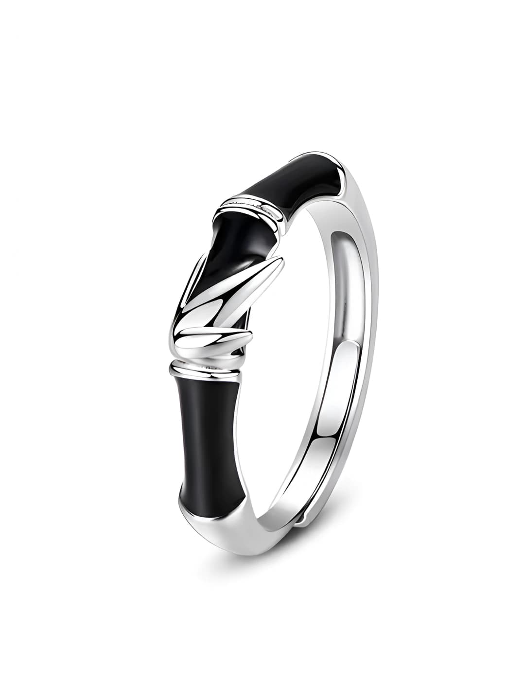 Bamboo Ring [Black] Men's