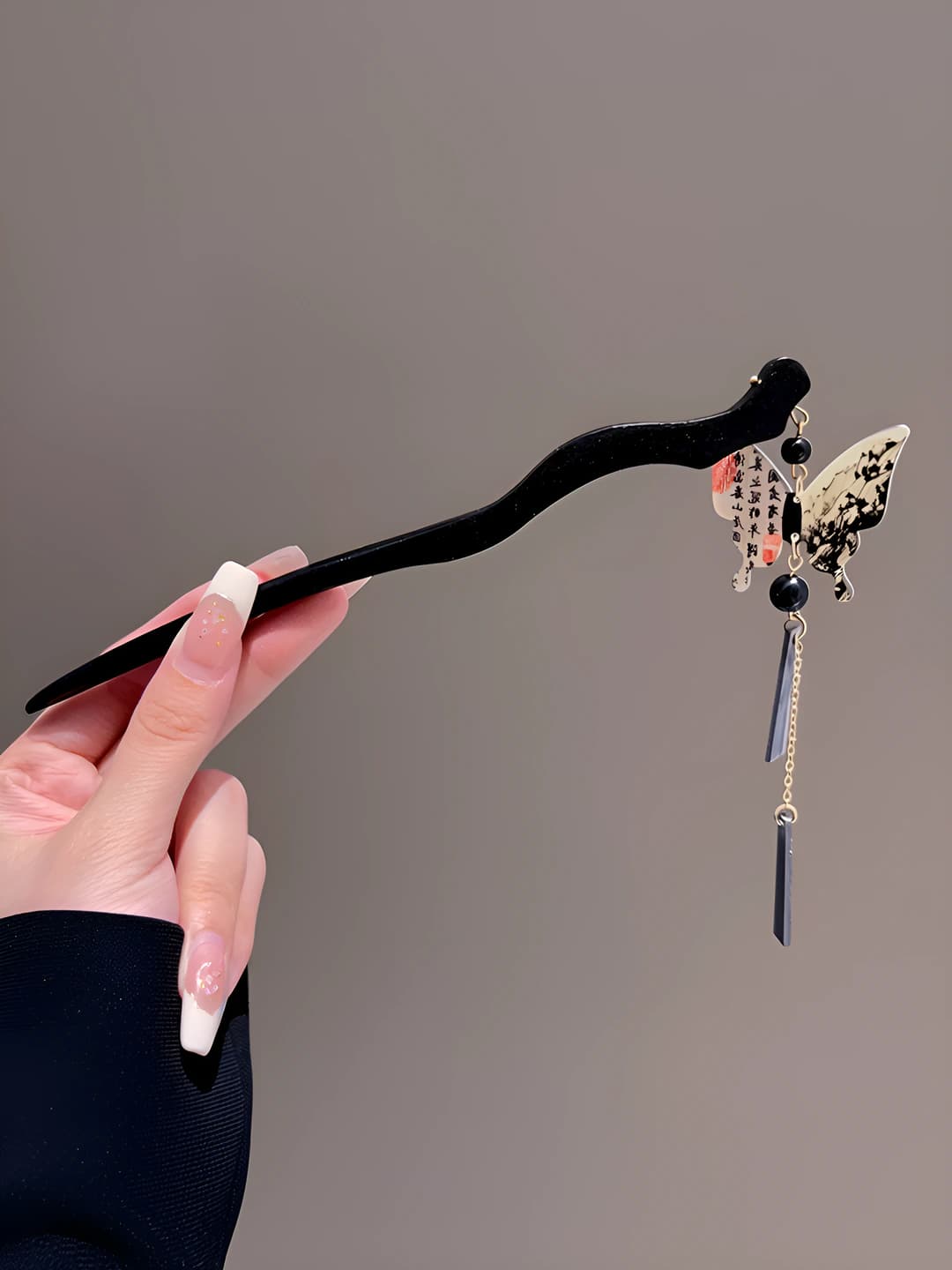 3# Teardrop butterfly hairpin