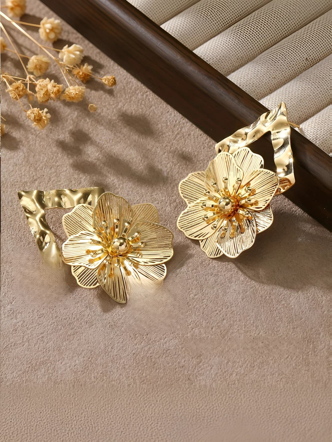 16# Irregular rhombus earrings