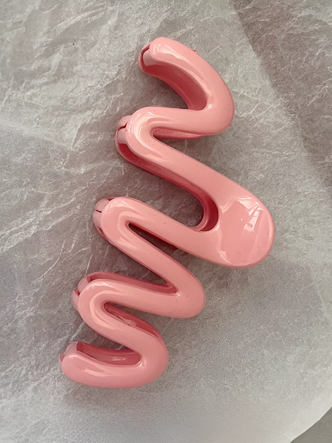 1# pink hair clip