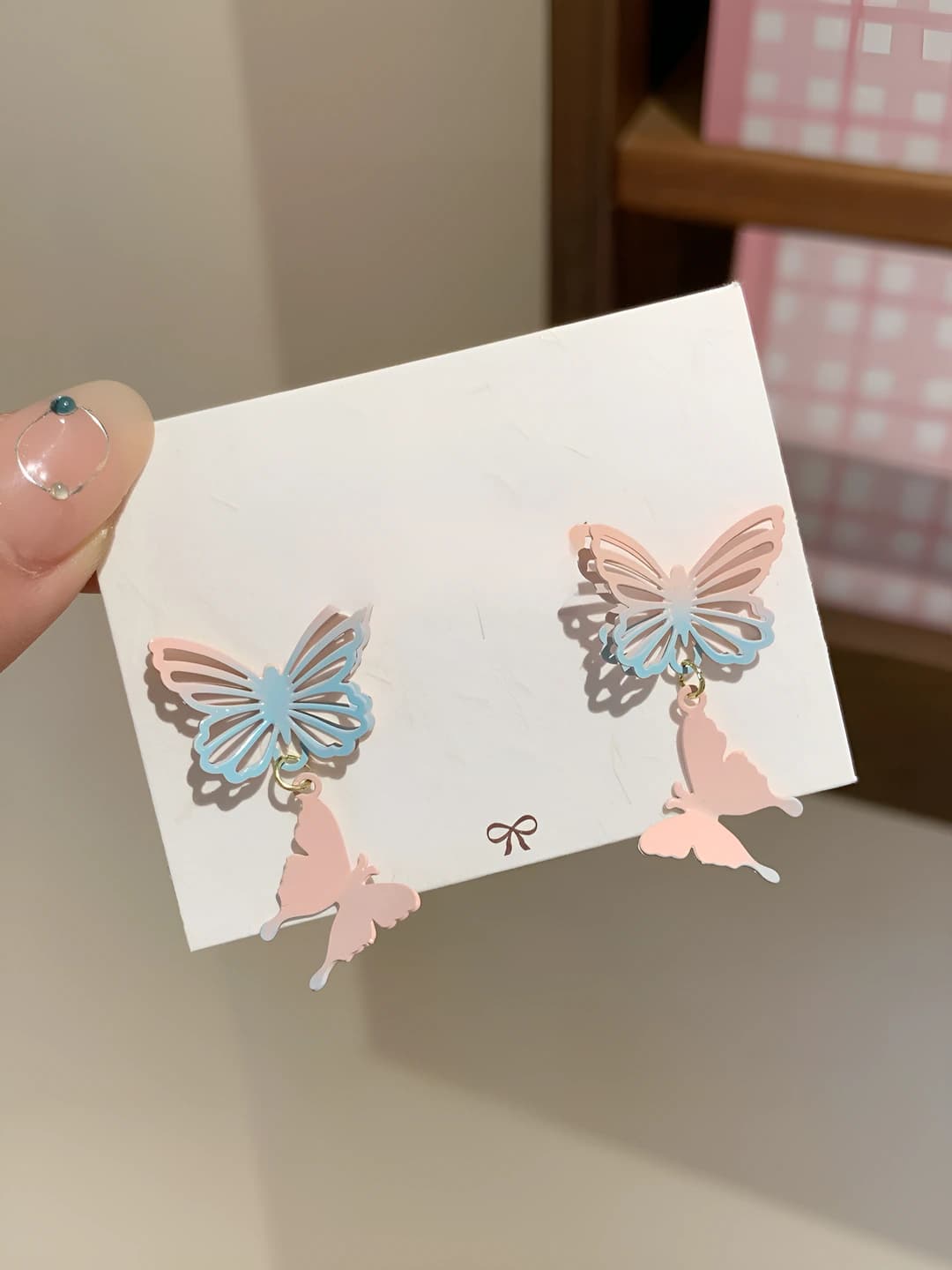 SY6 Gradient double butterfly