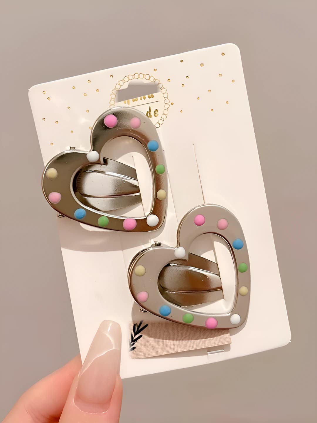 2# Cut-out heart, 2 pcs