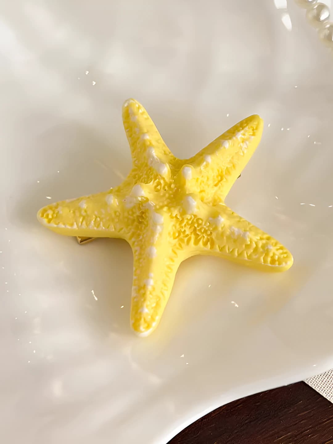 3# Starfish, yellow, 5.5 cm