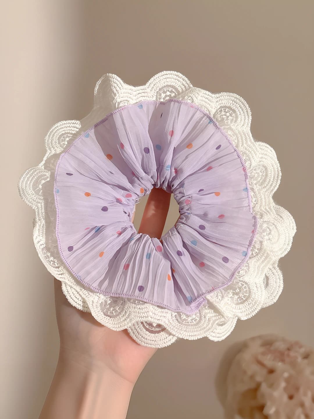 2# Purple lace 18 cm