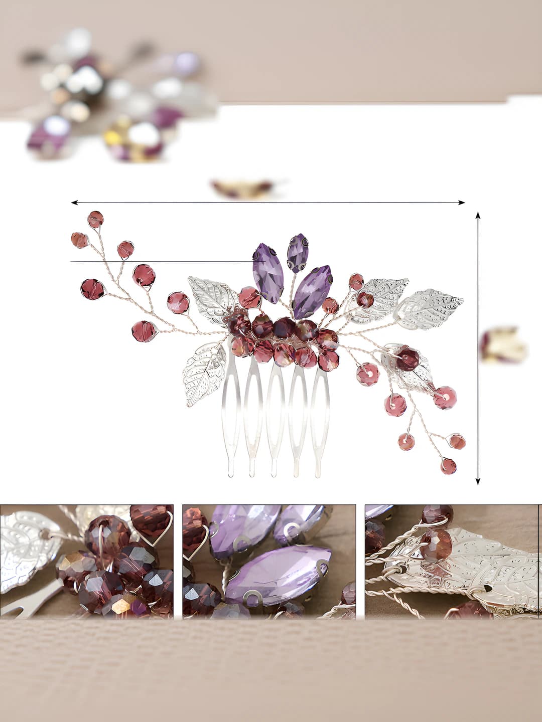 Silver+Purple HS-J6854S