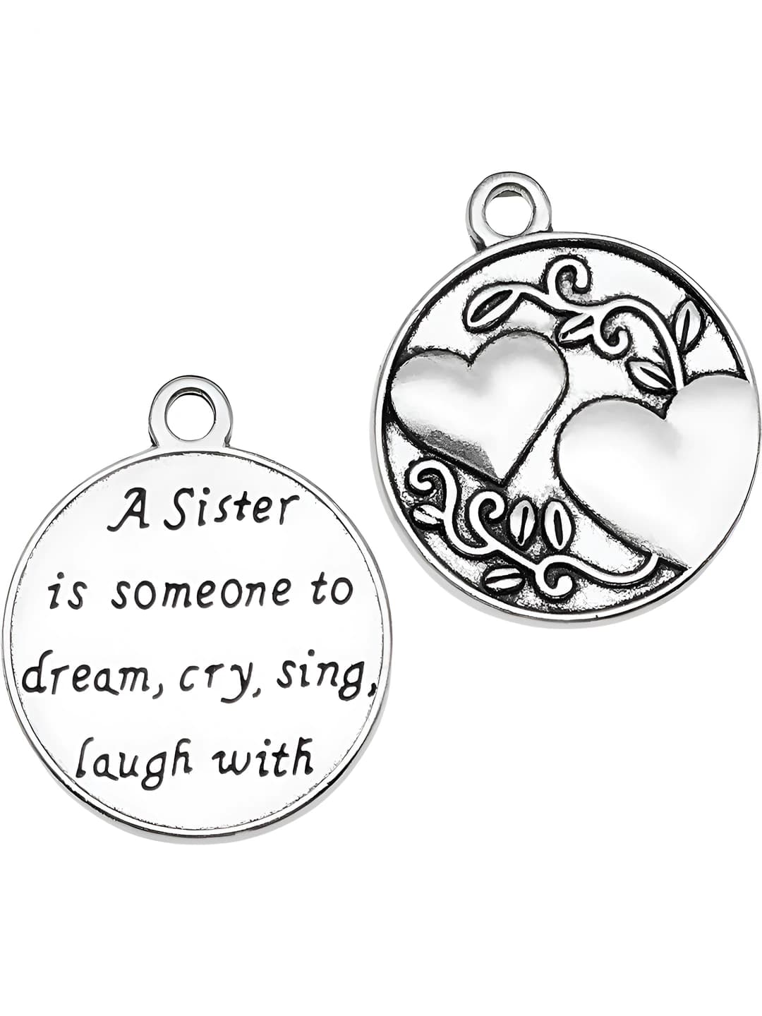 1 pc asister letter plate 24.3x28.5mm-3.4g-10914