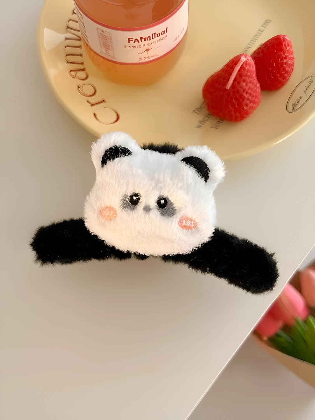 9# Ikki tomonlama plyushev panda qisqich 11cm