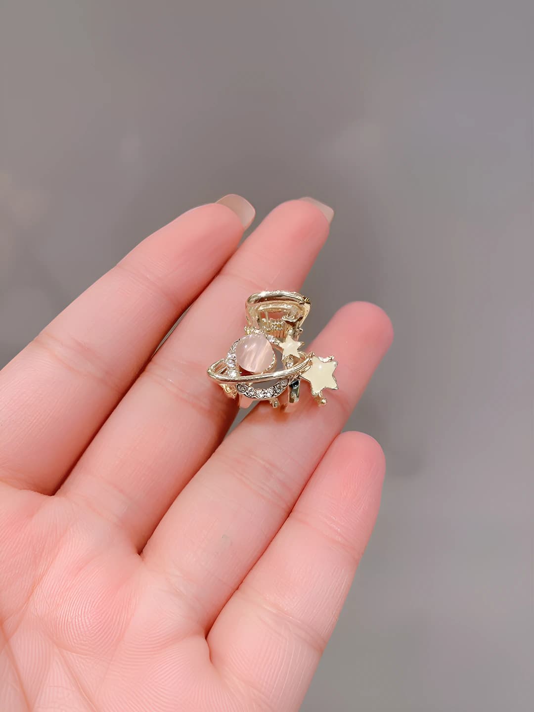 1# Cute planet clip, 3 cm