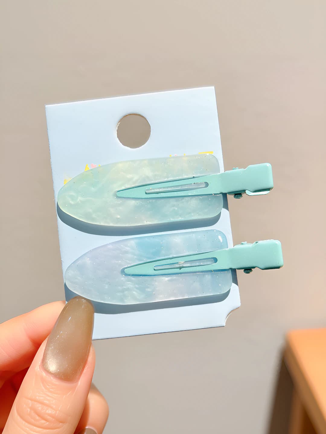 3# Lake green 2 pcs - 6.5 cm