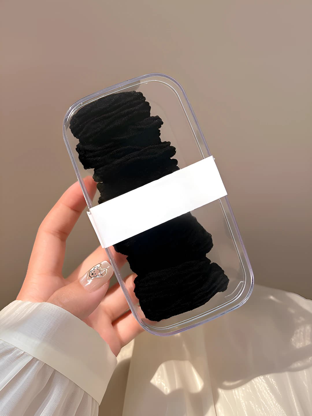 Black wavy 10 pcs