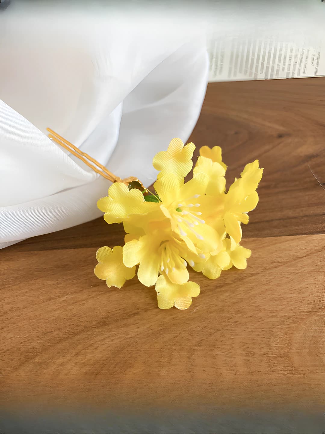 34# Hairpin - Gold-Yellow (1 pc)