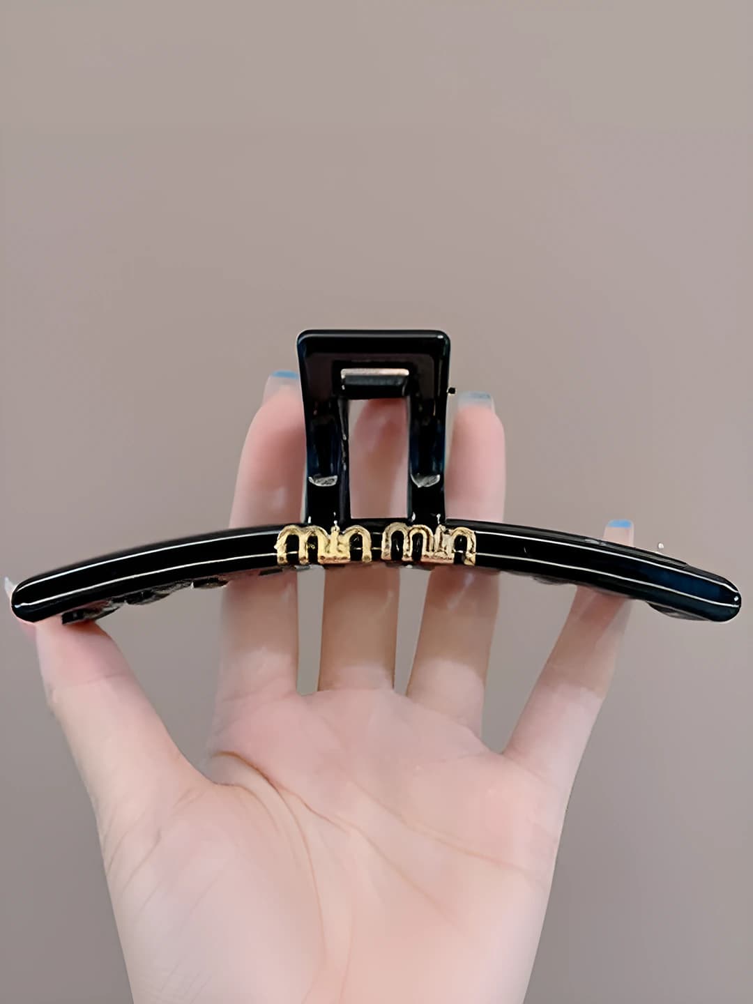 10# Glossy straight mim clip 13 cm