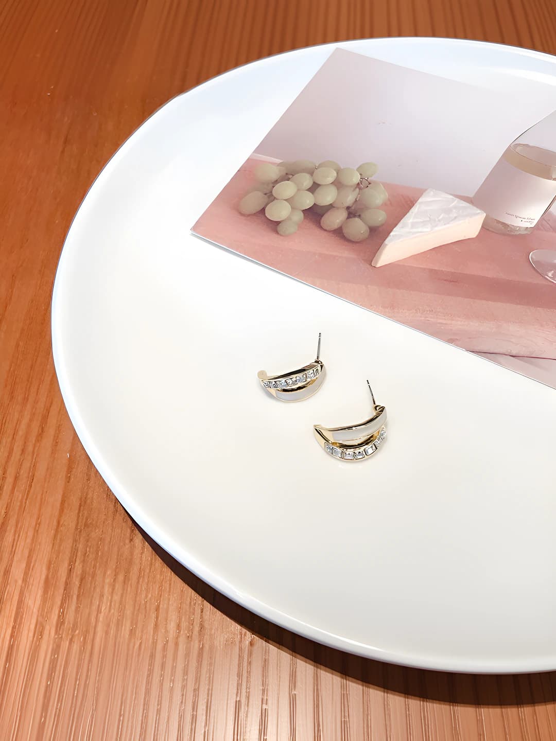 Double C earrings