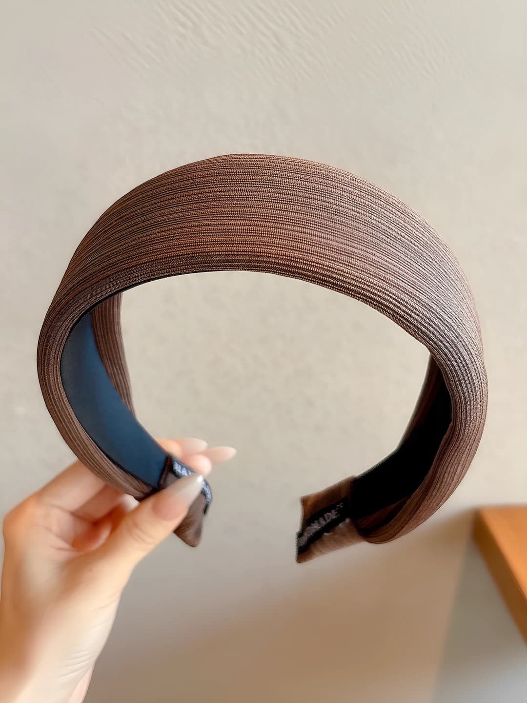 Coffee headband 6cm, base 4cm