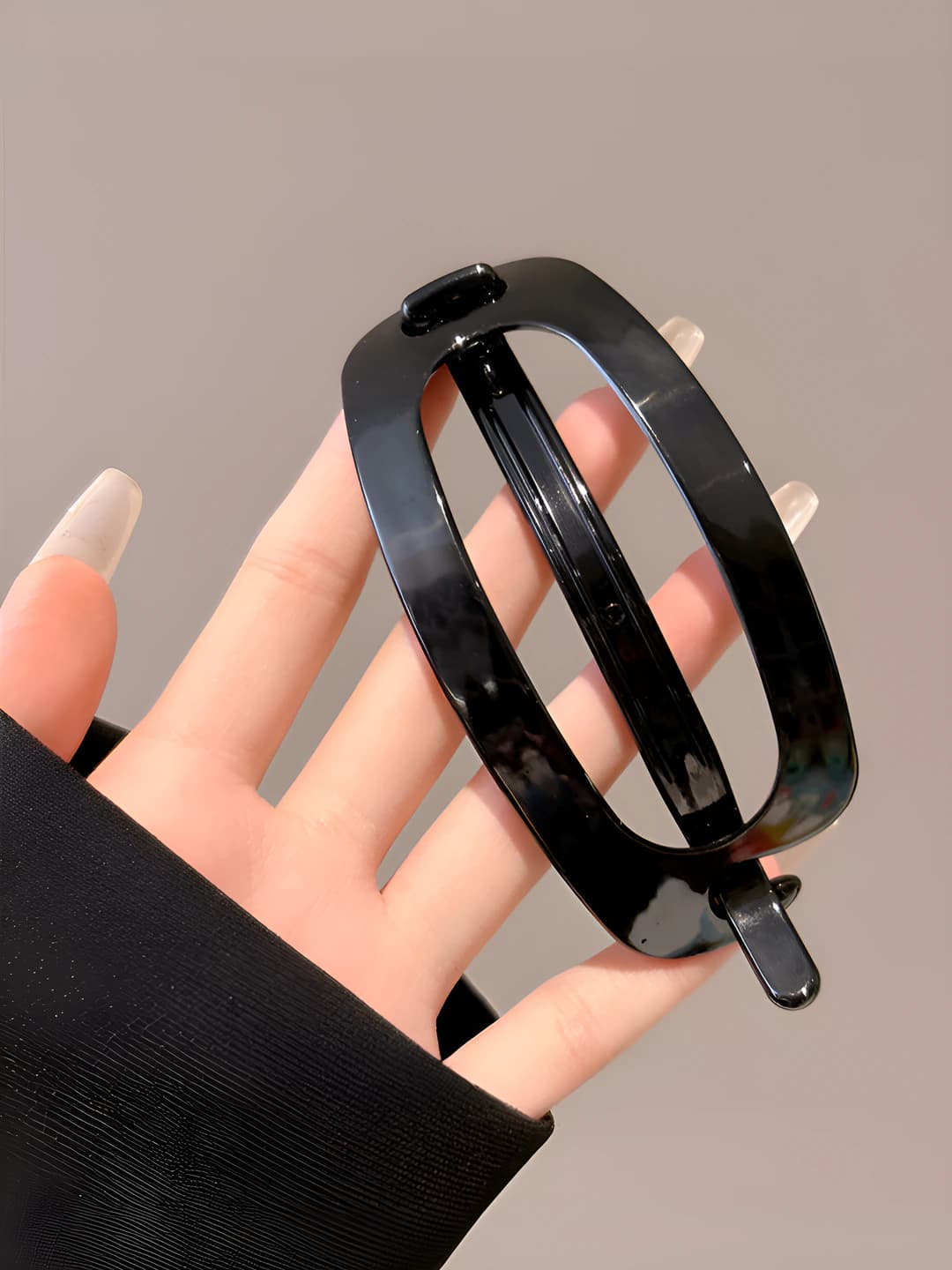 Black, 9 cm