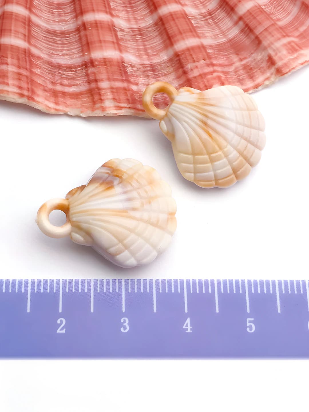 1 шт. морская раковина 18x23mm-1.5g