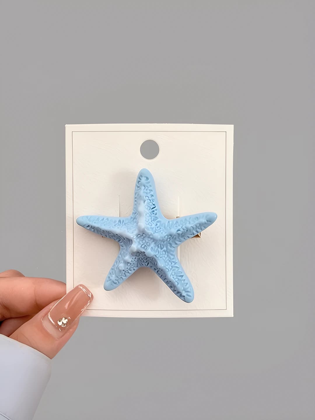 1# Starfish, blue, 5.5 cm