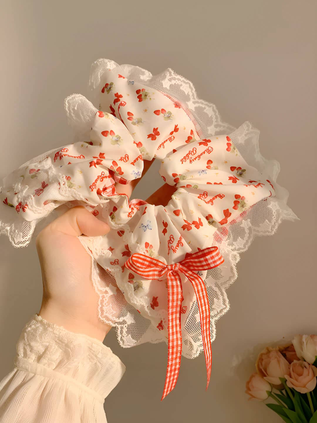 8# Pizza sauce (scarf), 17 cm