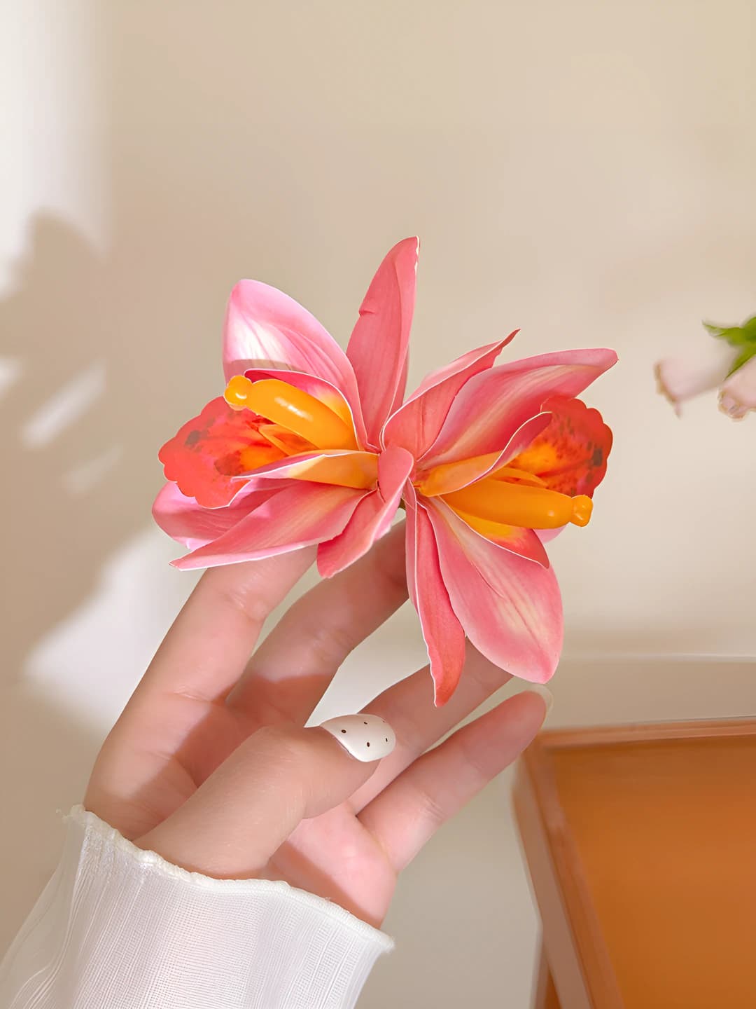 Pink orchid