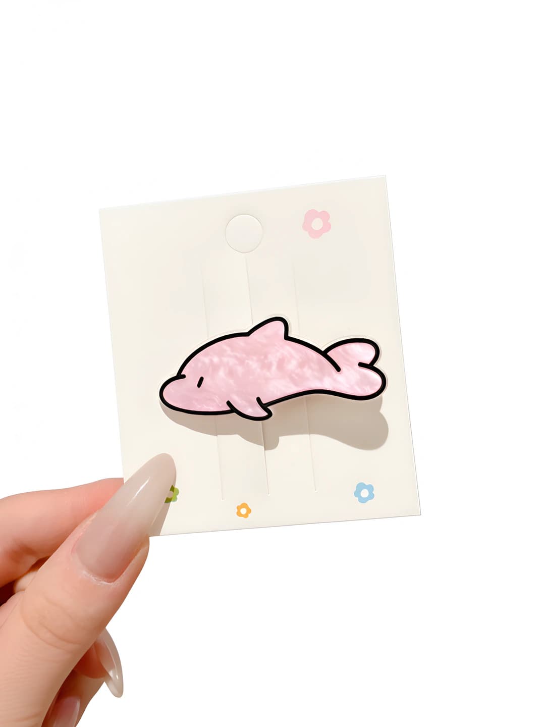 3# Розовый дельфин - ~5cm