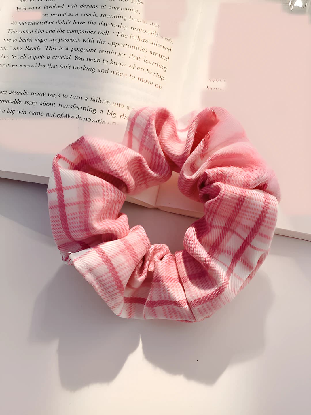 28# Сладкий розовый в клетку