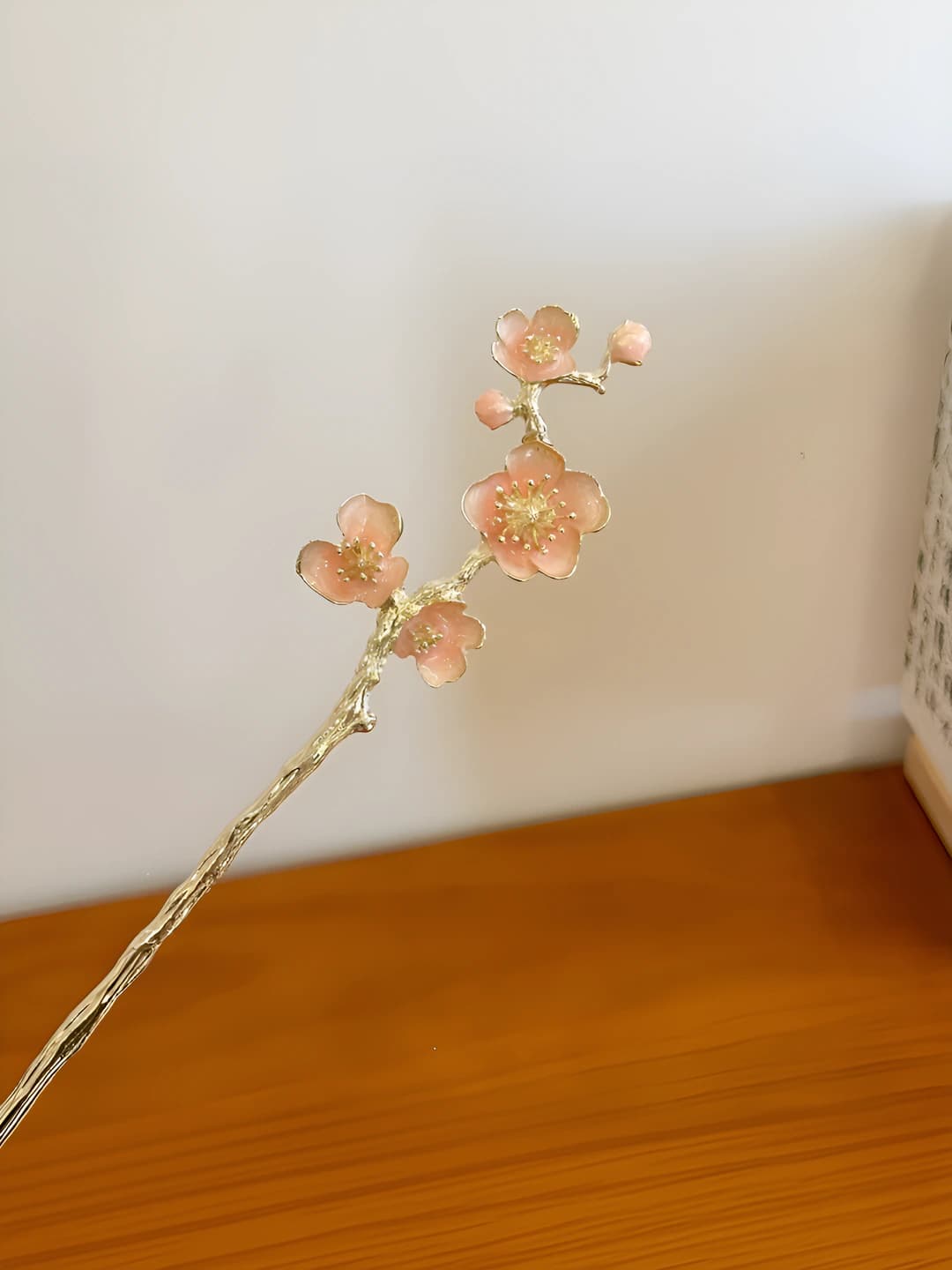 2# Light pink plum blossom
