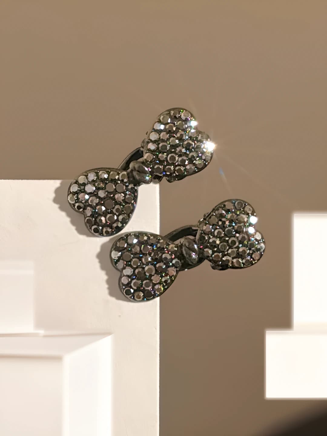 Gunmetal bow 2 pcs
