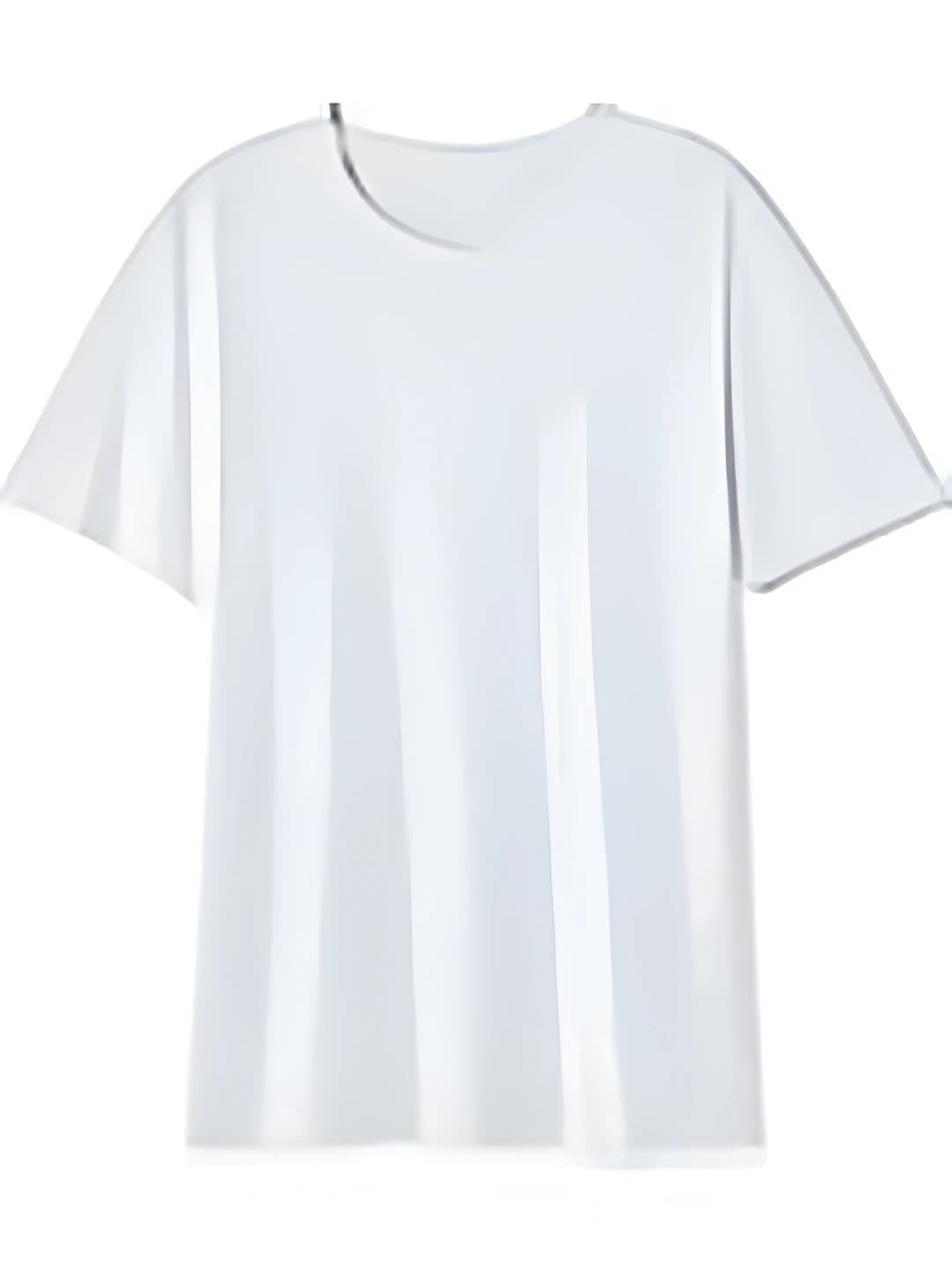 Short T white