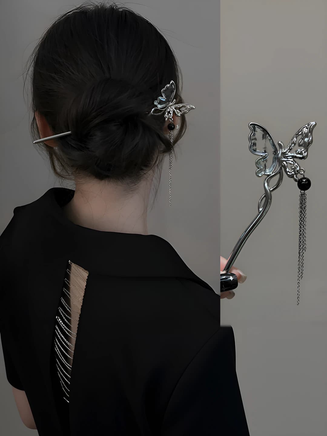2# Black butterfly
