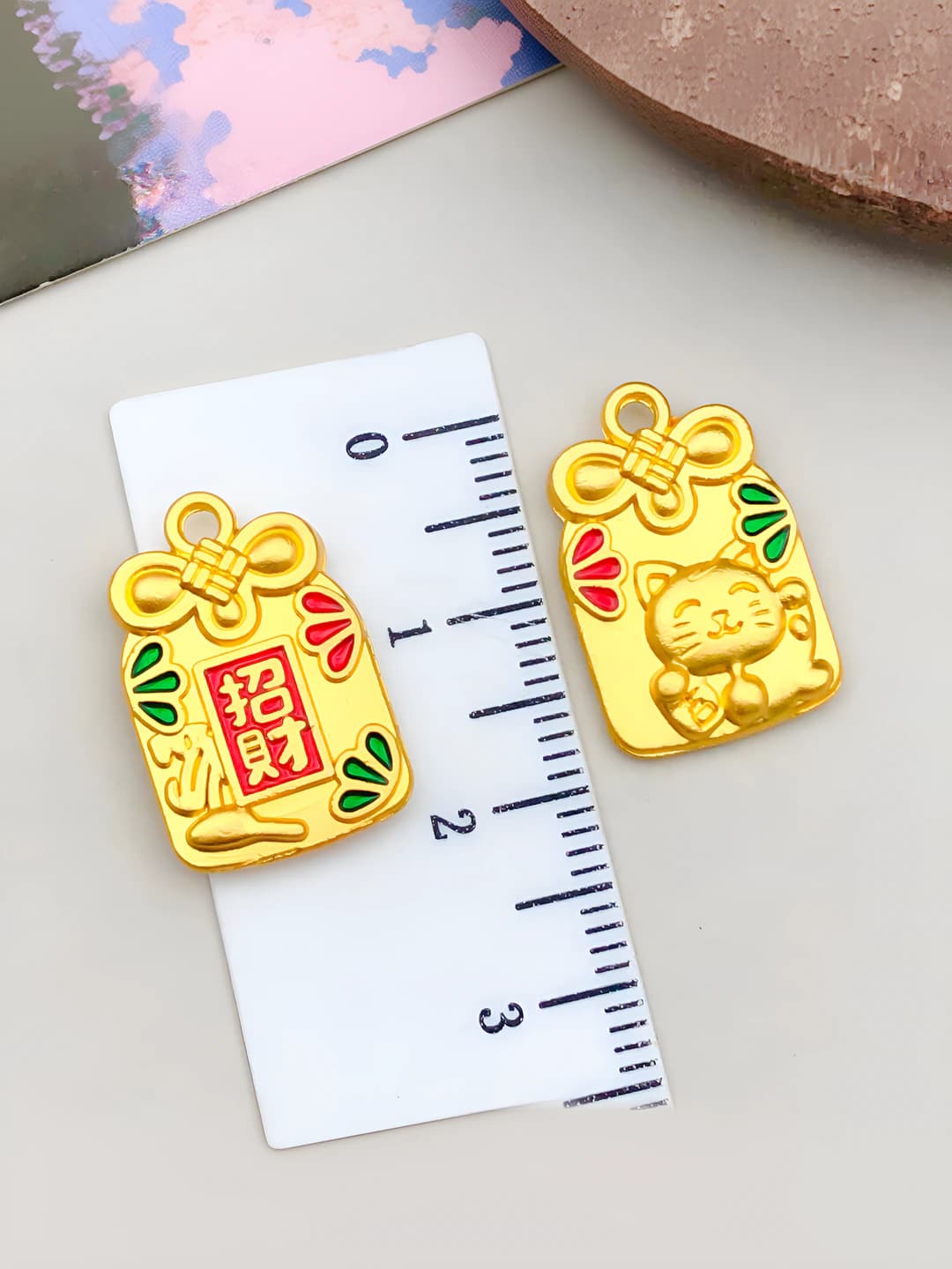 1 шт Кошка удачи 19x12mm-2.4g
