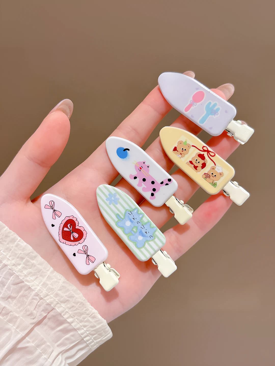 2# Cartoon cat, 5 pcs