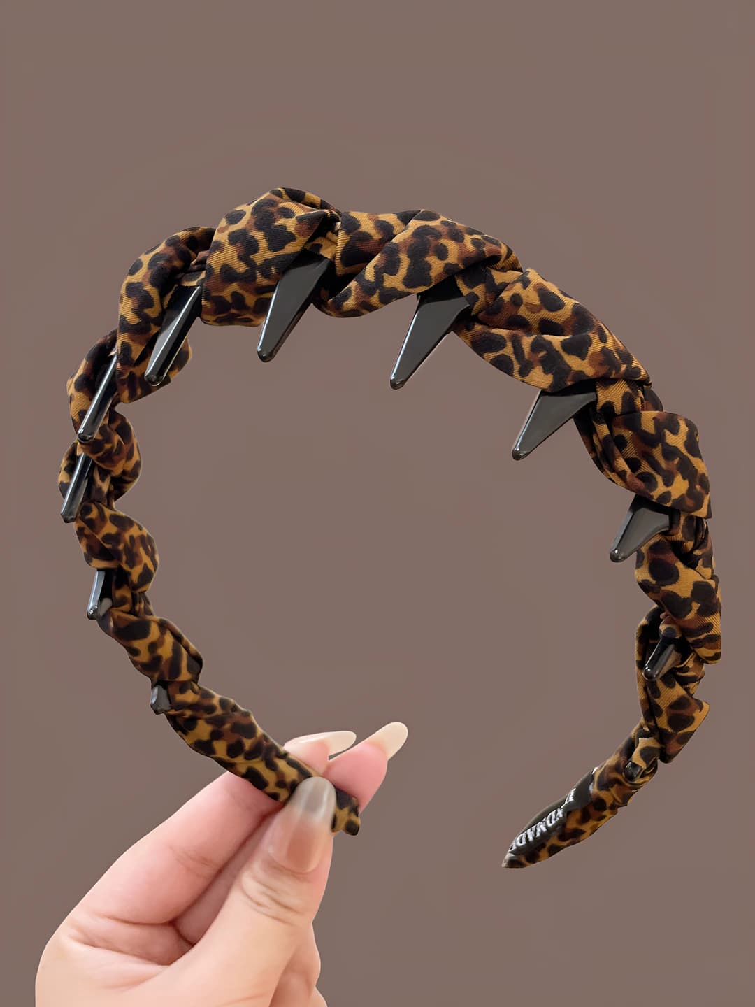 5# Leopard rangli soch taqi