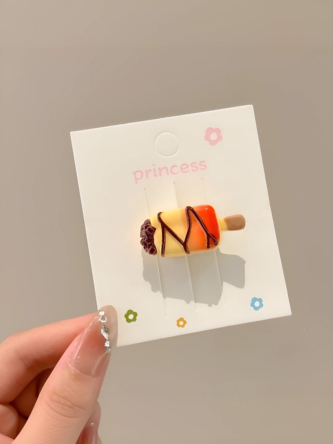 5# ice cream yellow 2cm 3.2cm