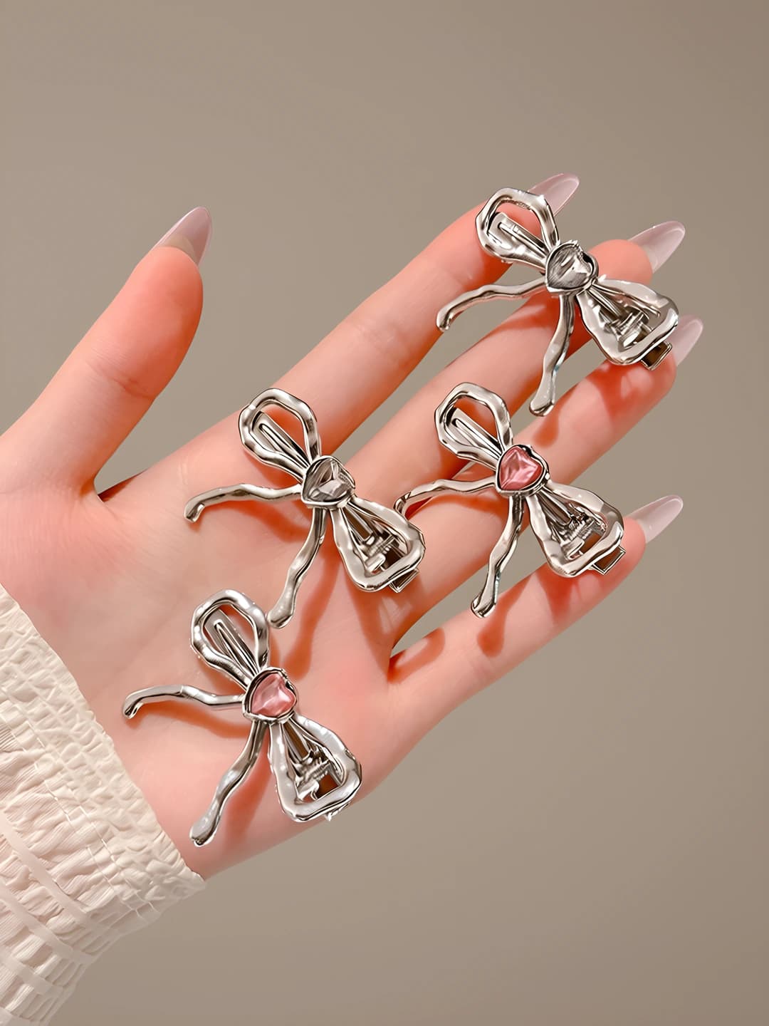 Metal bow, 4 pcs