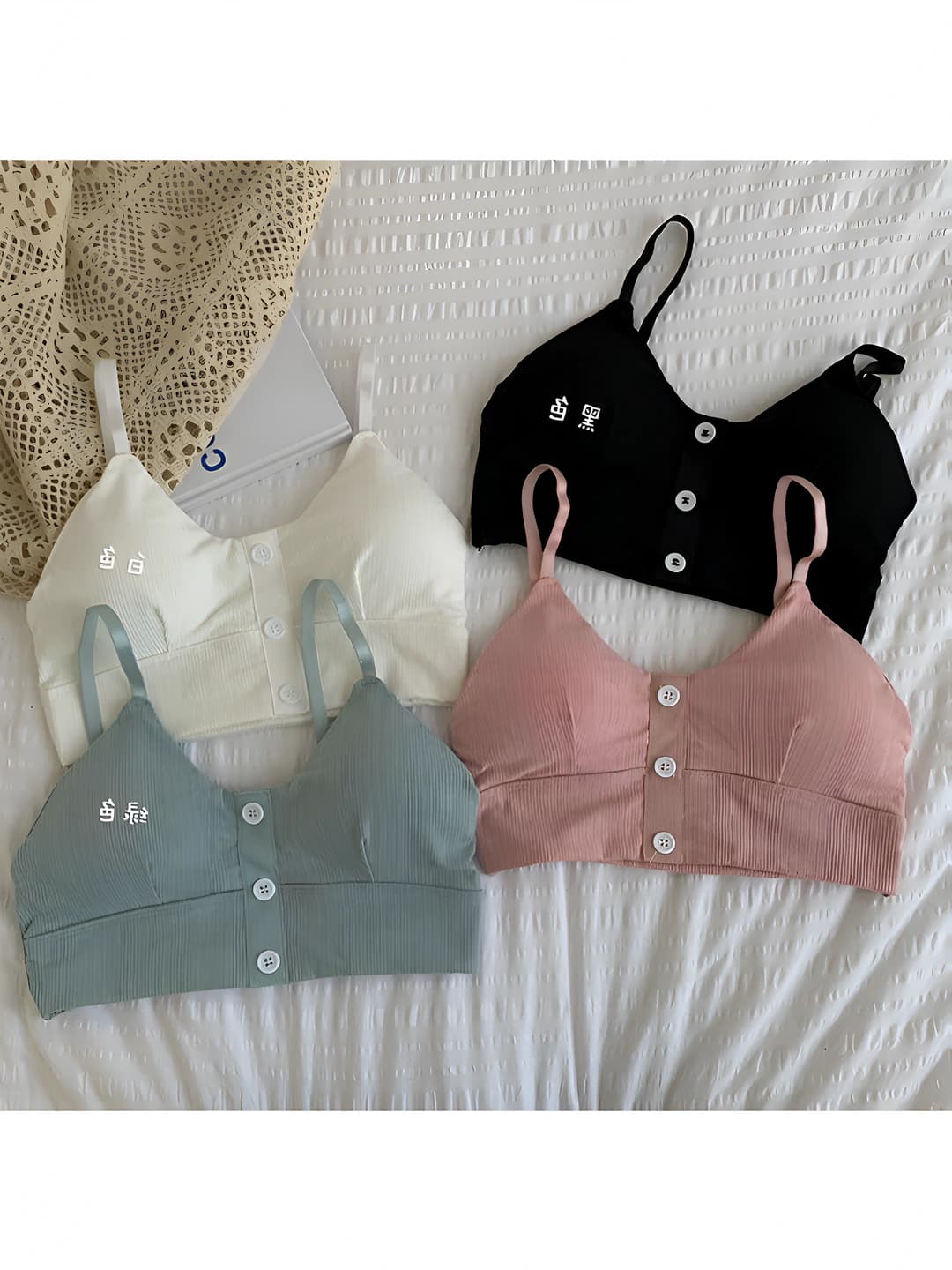203 (2 pcs) Black+Blue