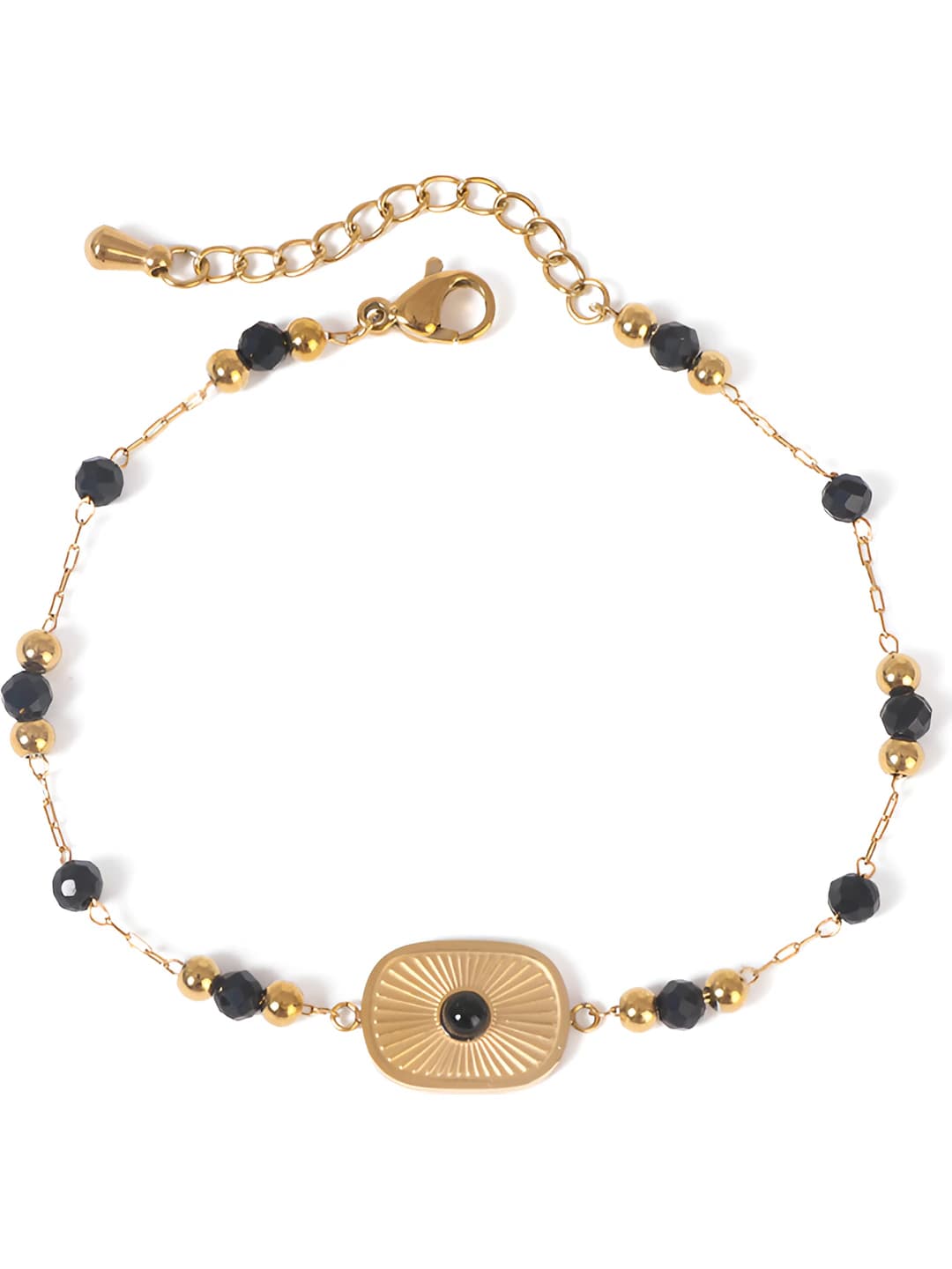 Black agate bracelet