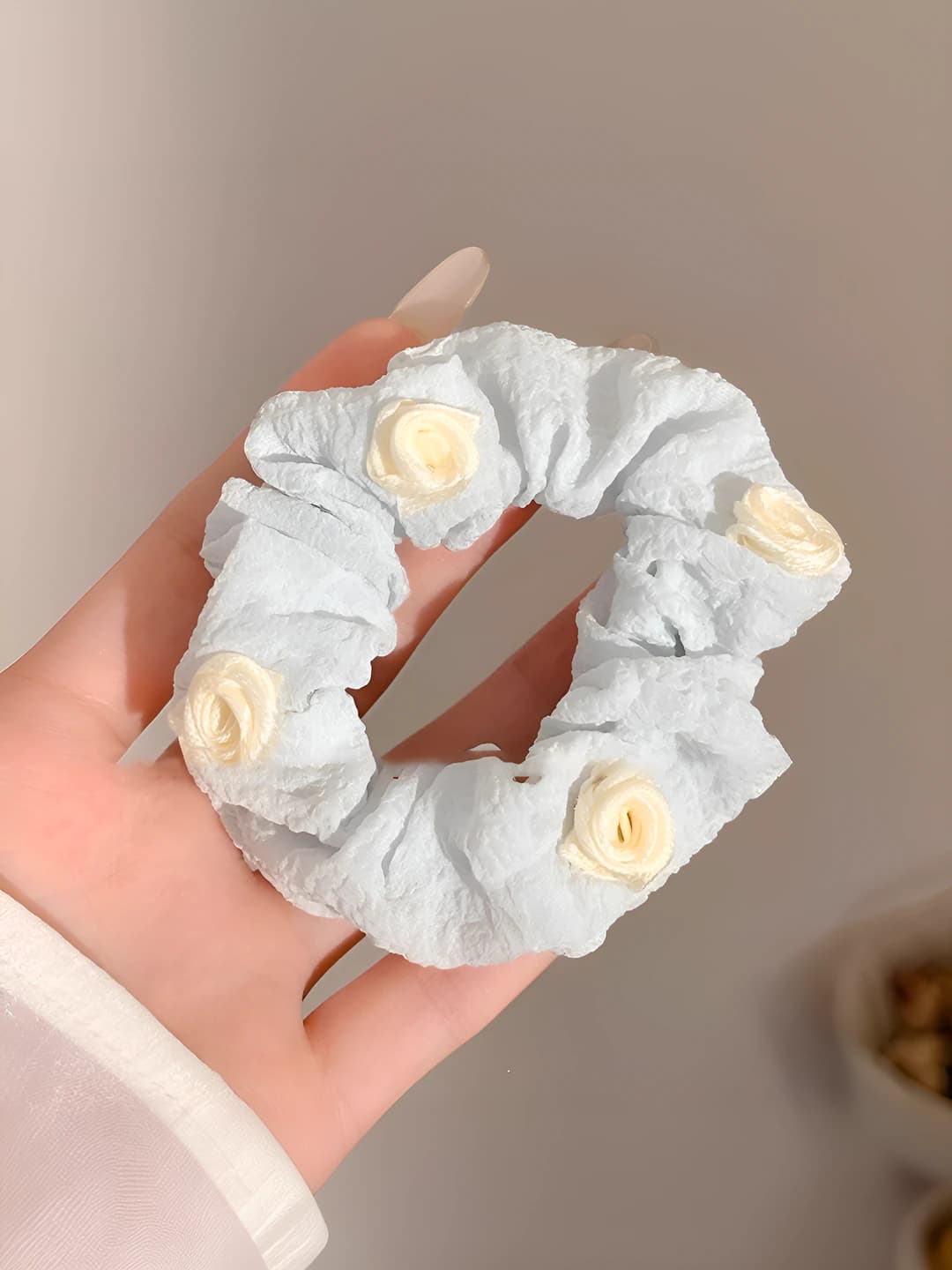 Синий, роза, 8 см