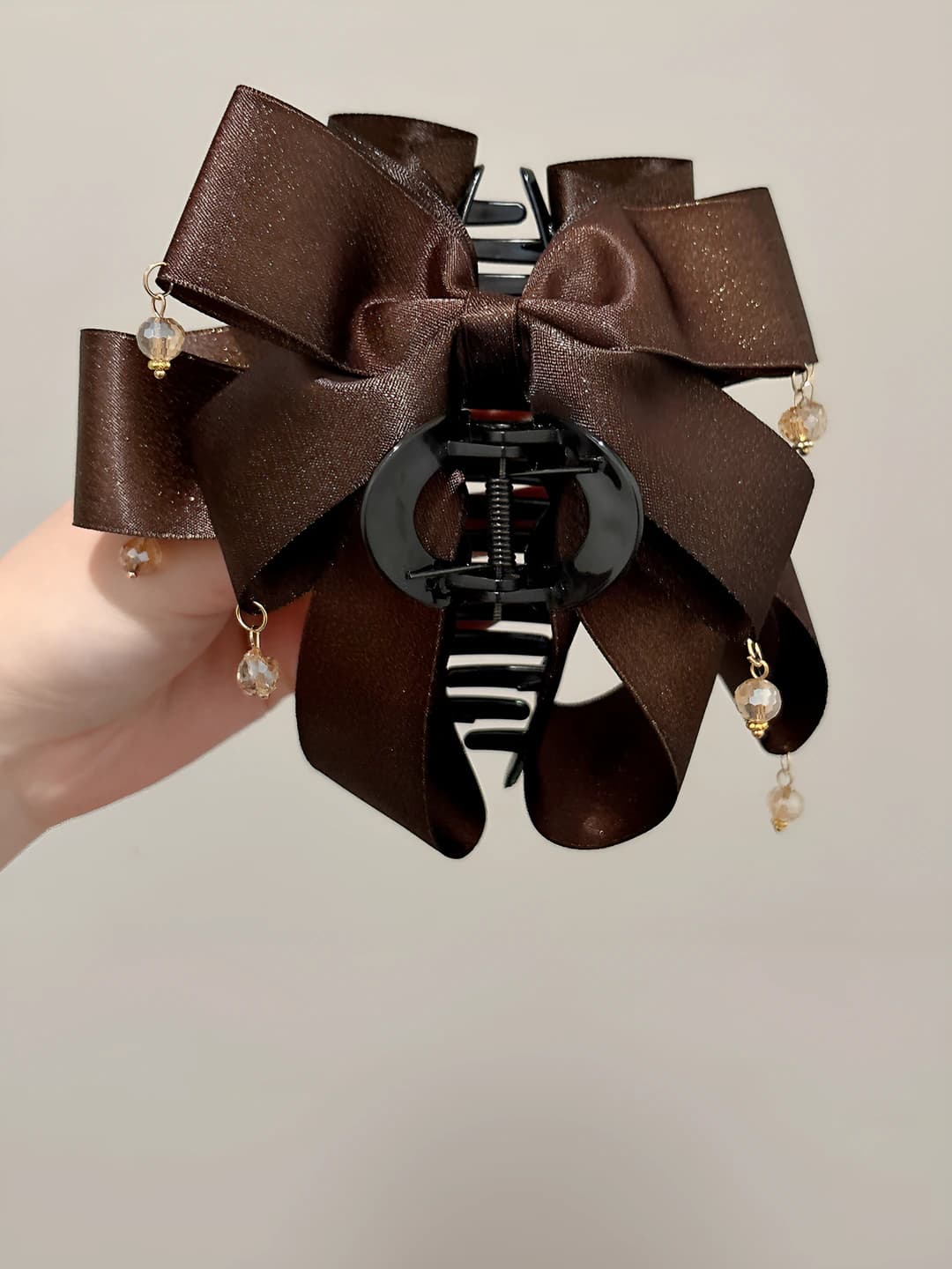 Coffee brown, ~13 cm