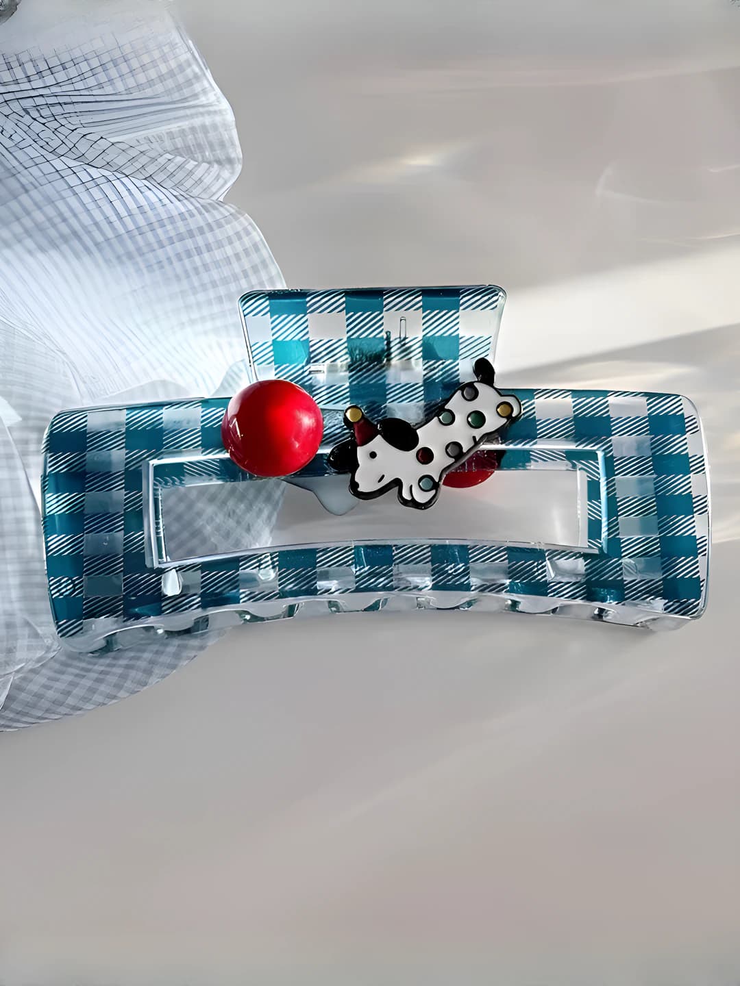 5# Blue rectangular clip