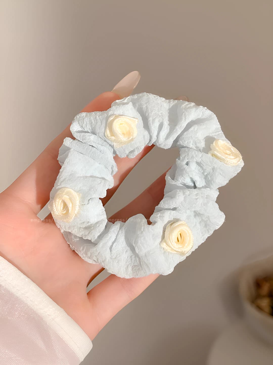 Синий, роза, 8 см