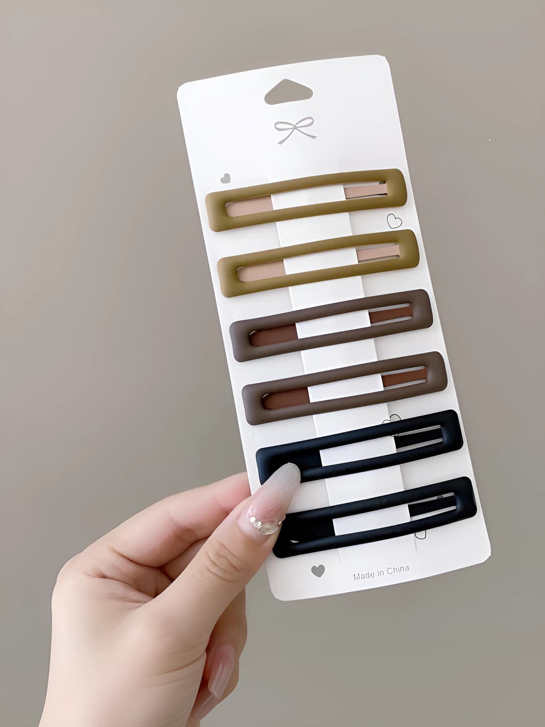 9# Classic, 3 colours, 6-piece set