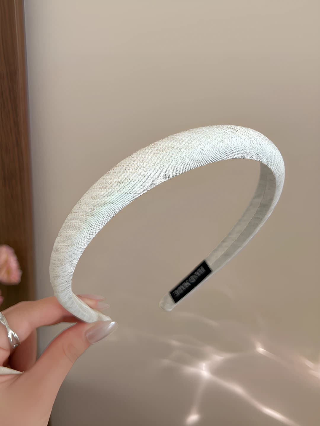 White headband