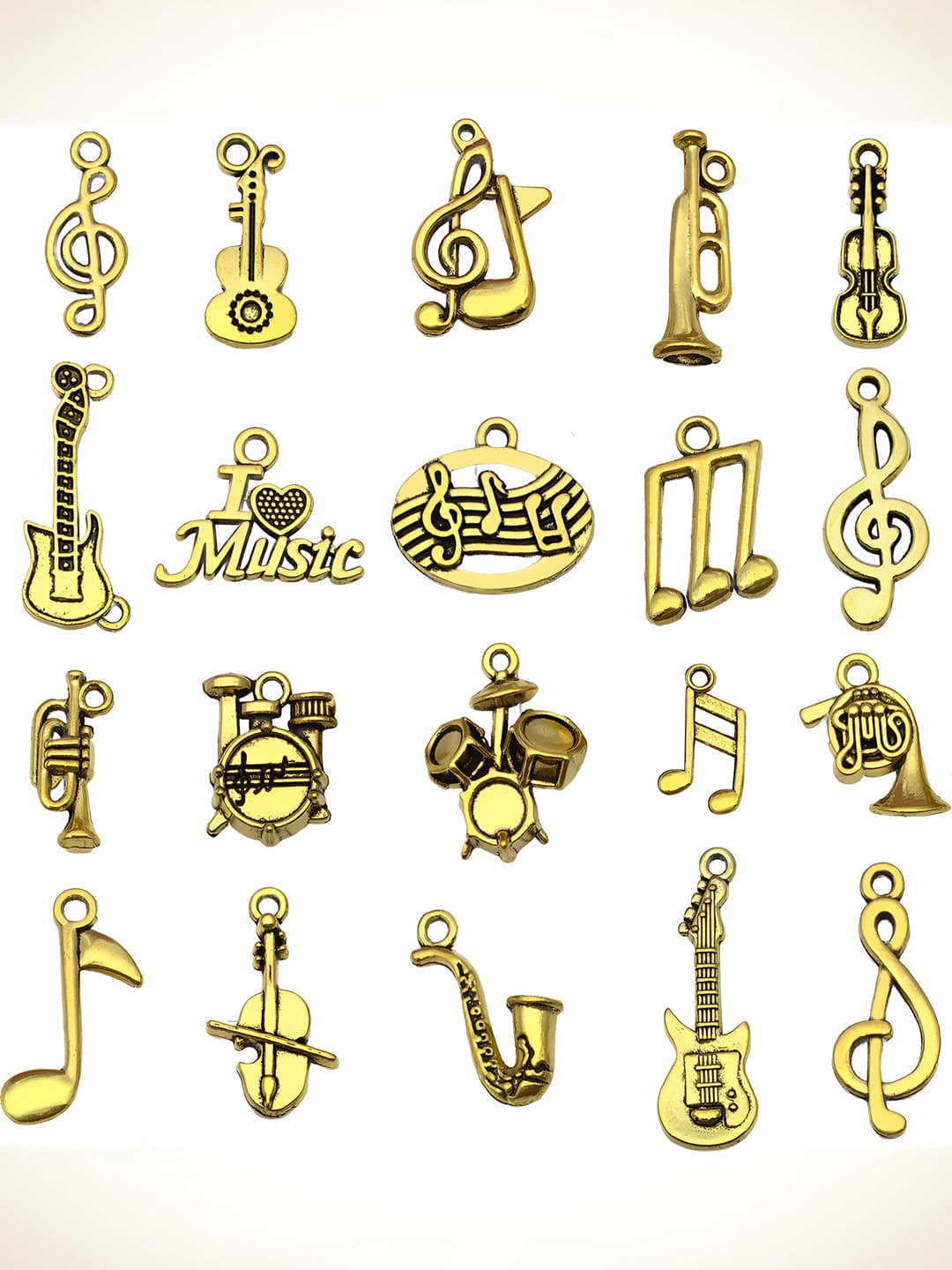 20 ta aralash qadimiy oltin musiqa seriyasi - 20 variant - 22.7g-SN894