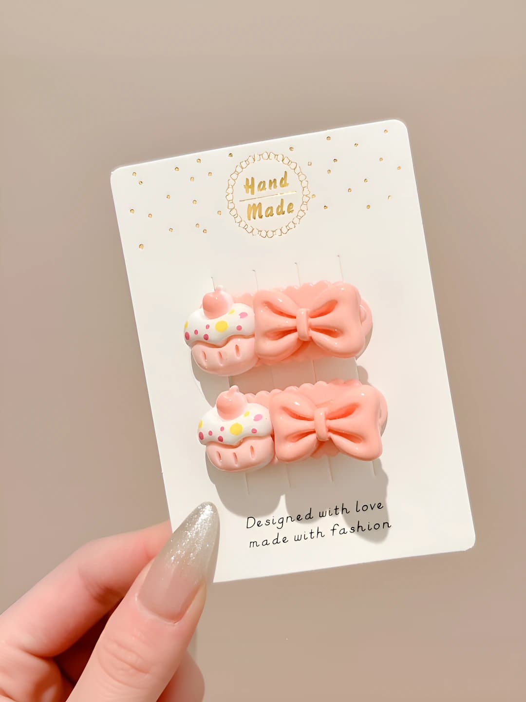 2# Cake wave clip 1 pair #4cm