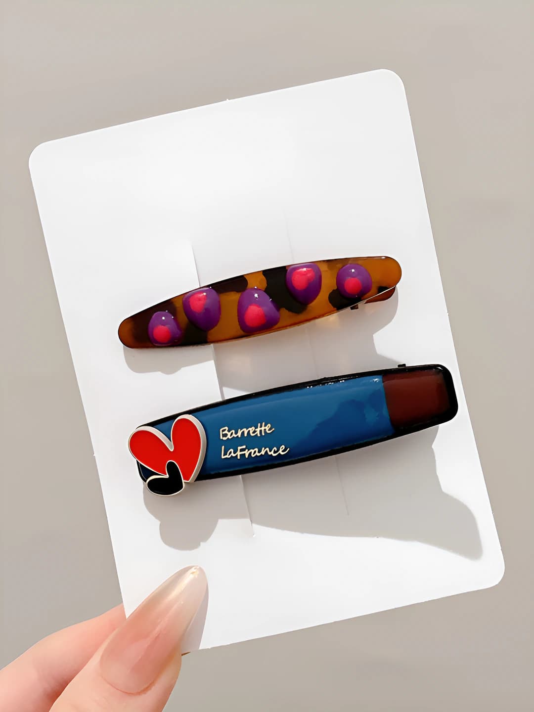 Red heart 2 pcs 6 cm