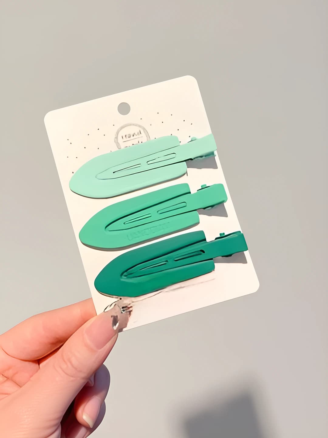 2# Green - 3 pcs, 7 cm