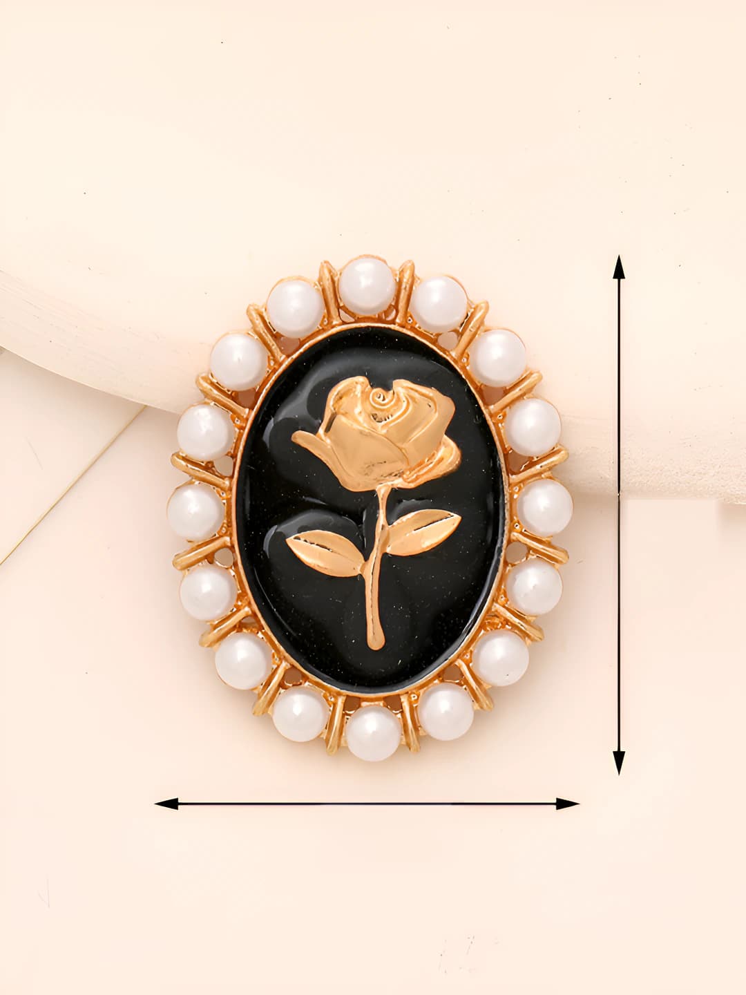 Pearl rose Black