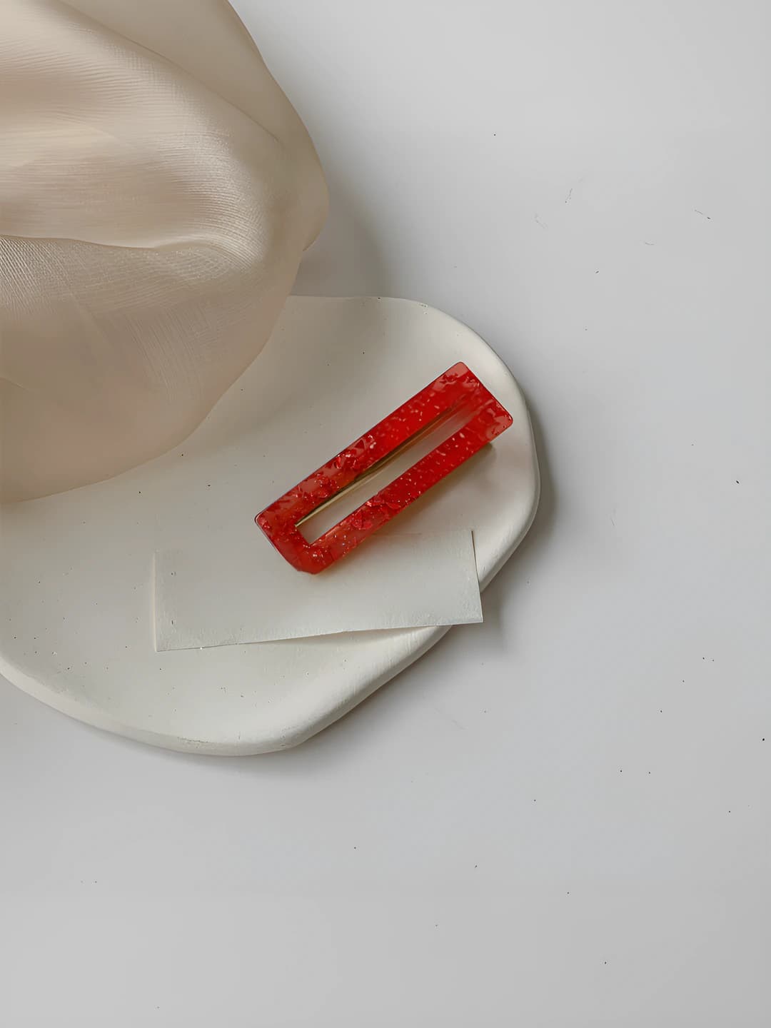 Red square shape