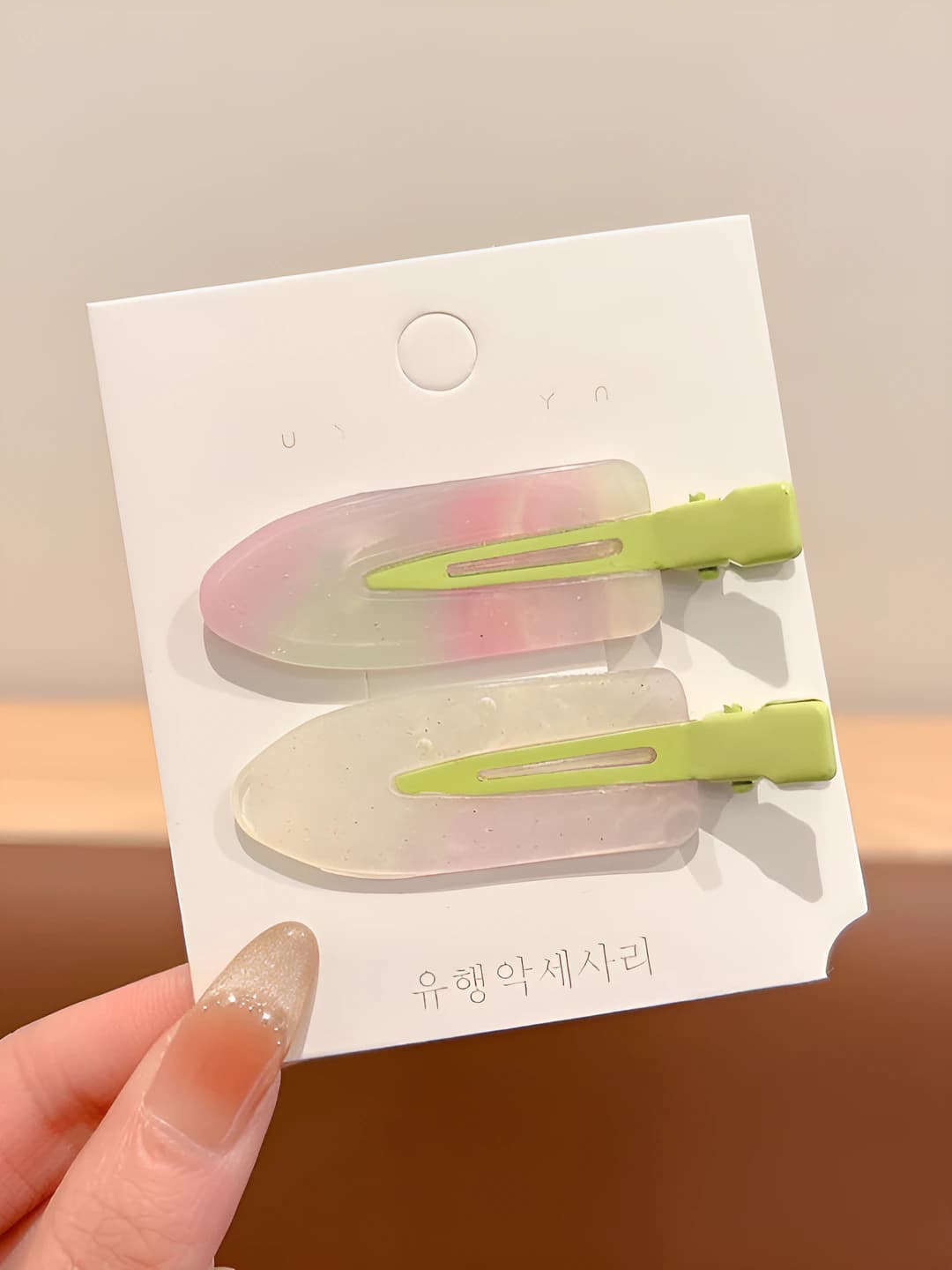 Fruit green, 2 pcs, 6.5 cm