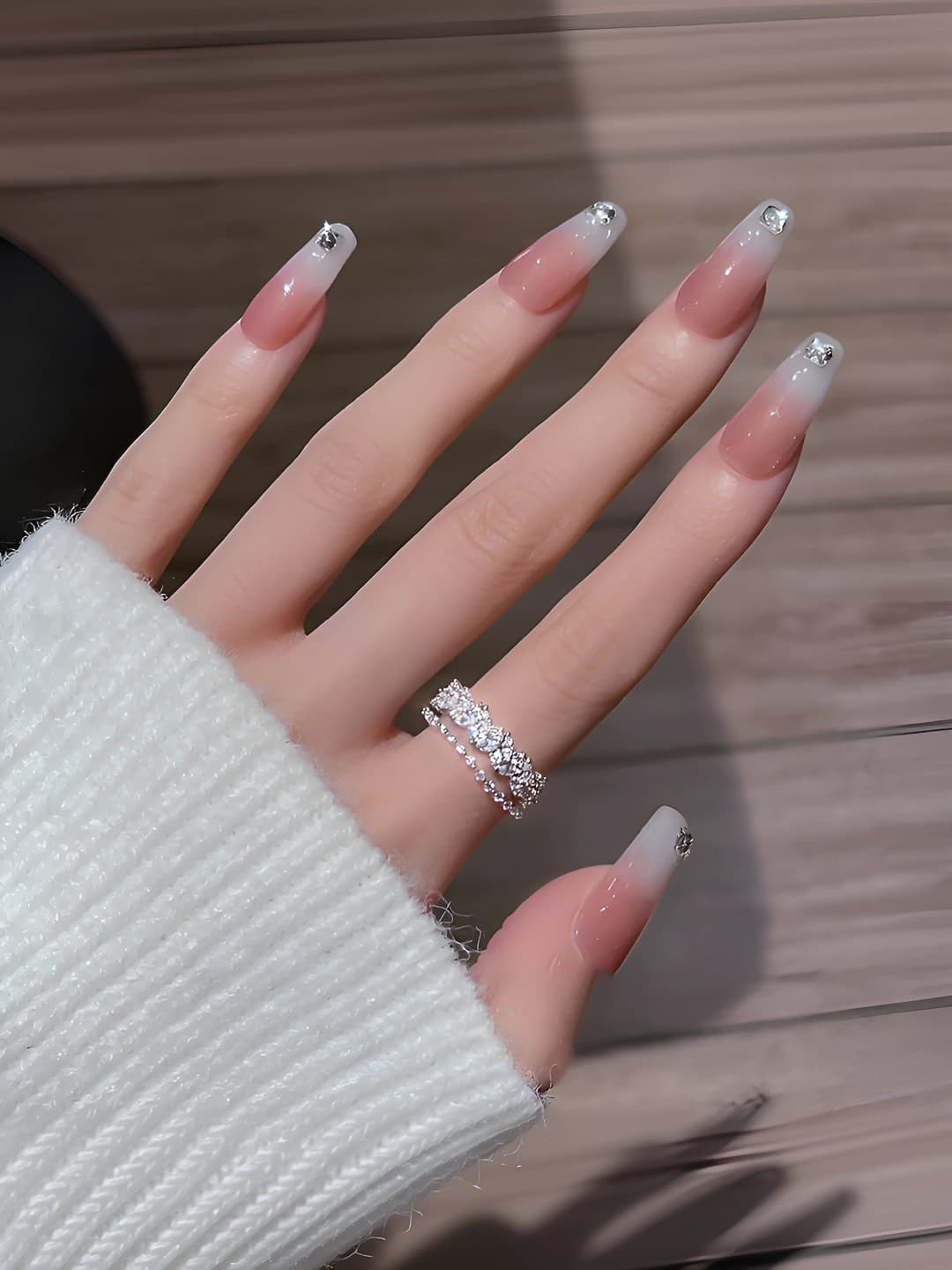 16# Кольцо - Серебро - Открытое
